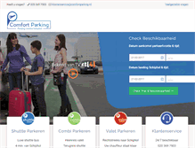 Tablet Screenshot of comfortparking.nl